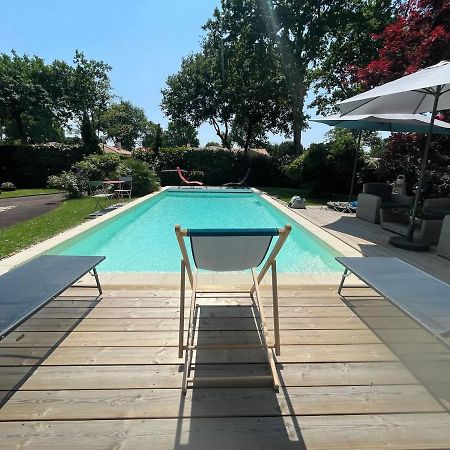Villa Avec Piscine Andernos Les Bains Exteriör bild