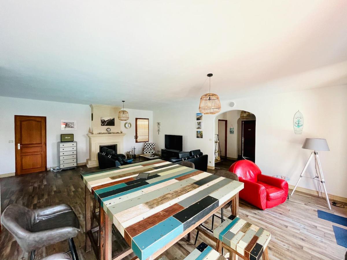 Villa Avec Piscine Andernos Les Bains Exteriör bild